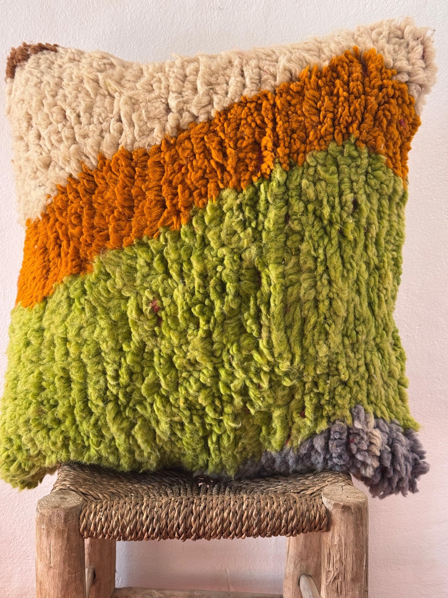 Boujaad Rug Cushion Cover - Rohi Threads