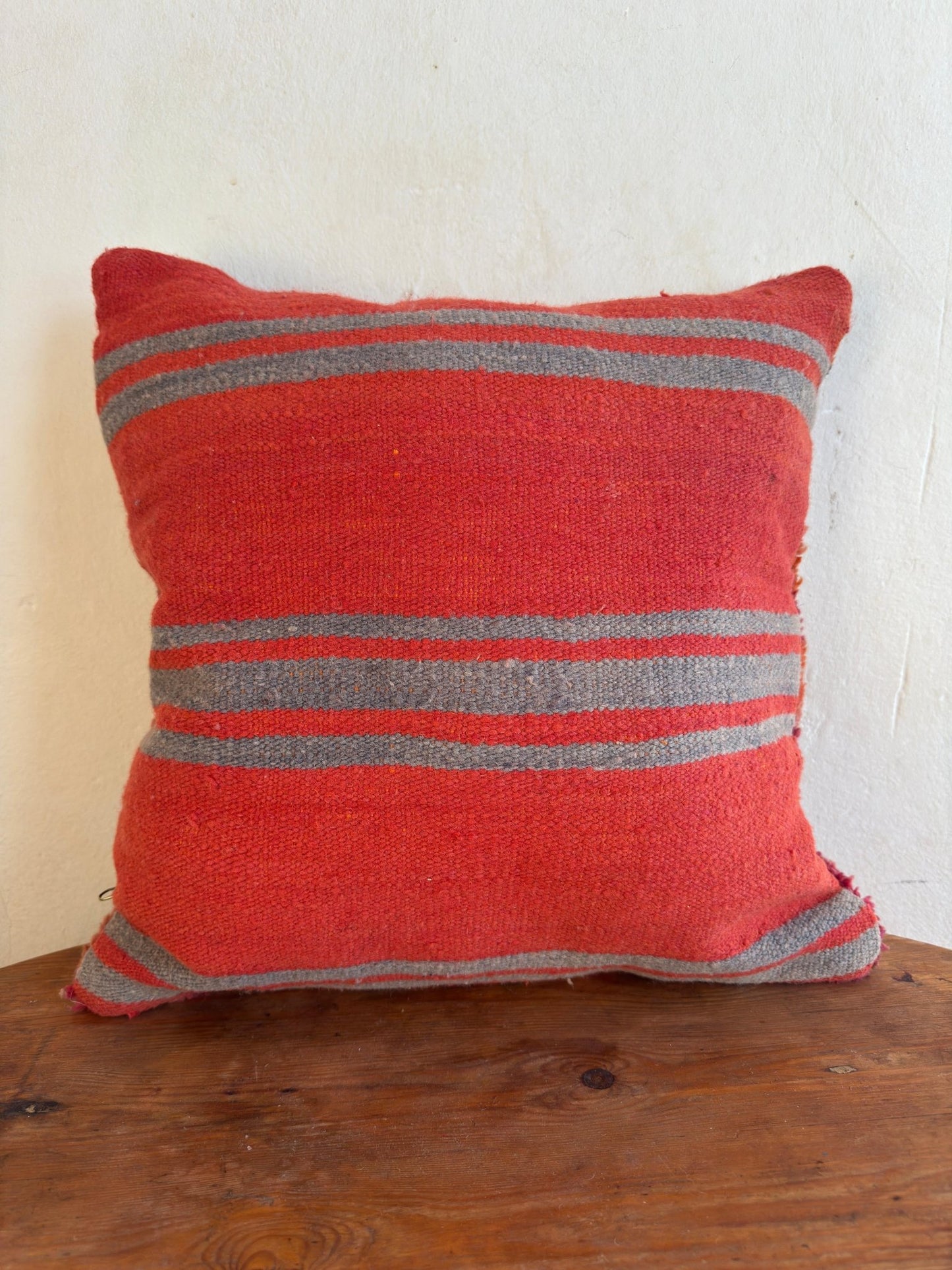 Small Boujaad Cushion Cover - Orang/Purple - Rohi Threads