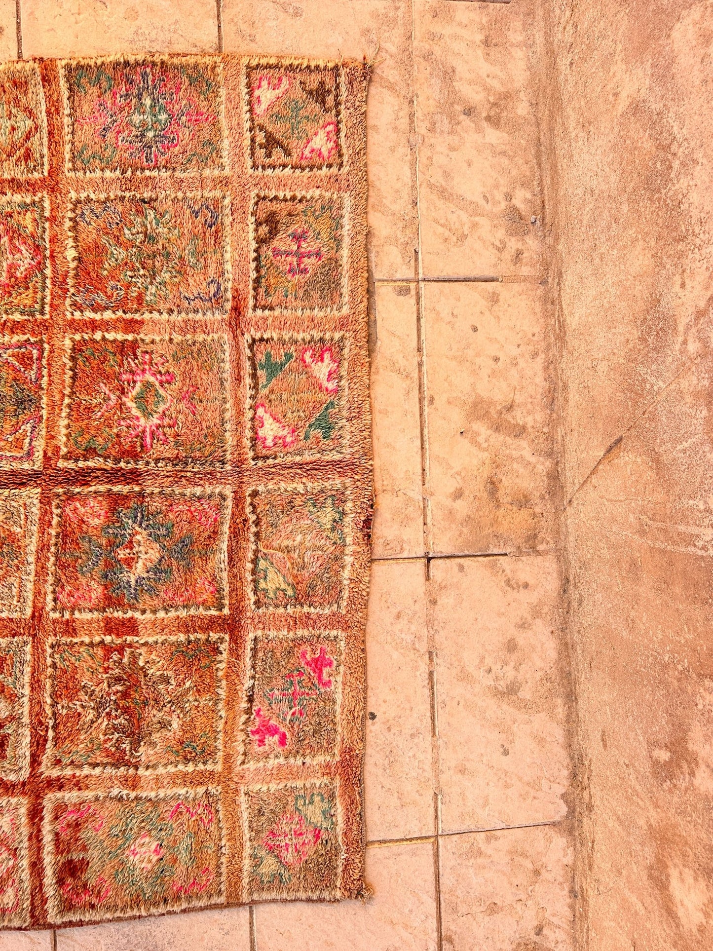 Vintage Moroccan Boujaad Rug - 292cm x 170cm - Rohi Threads