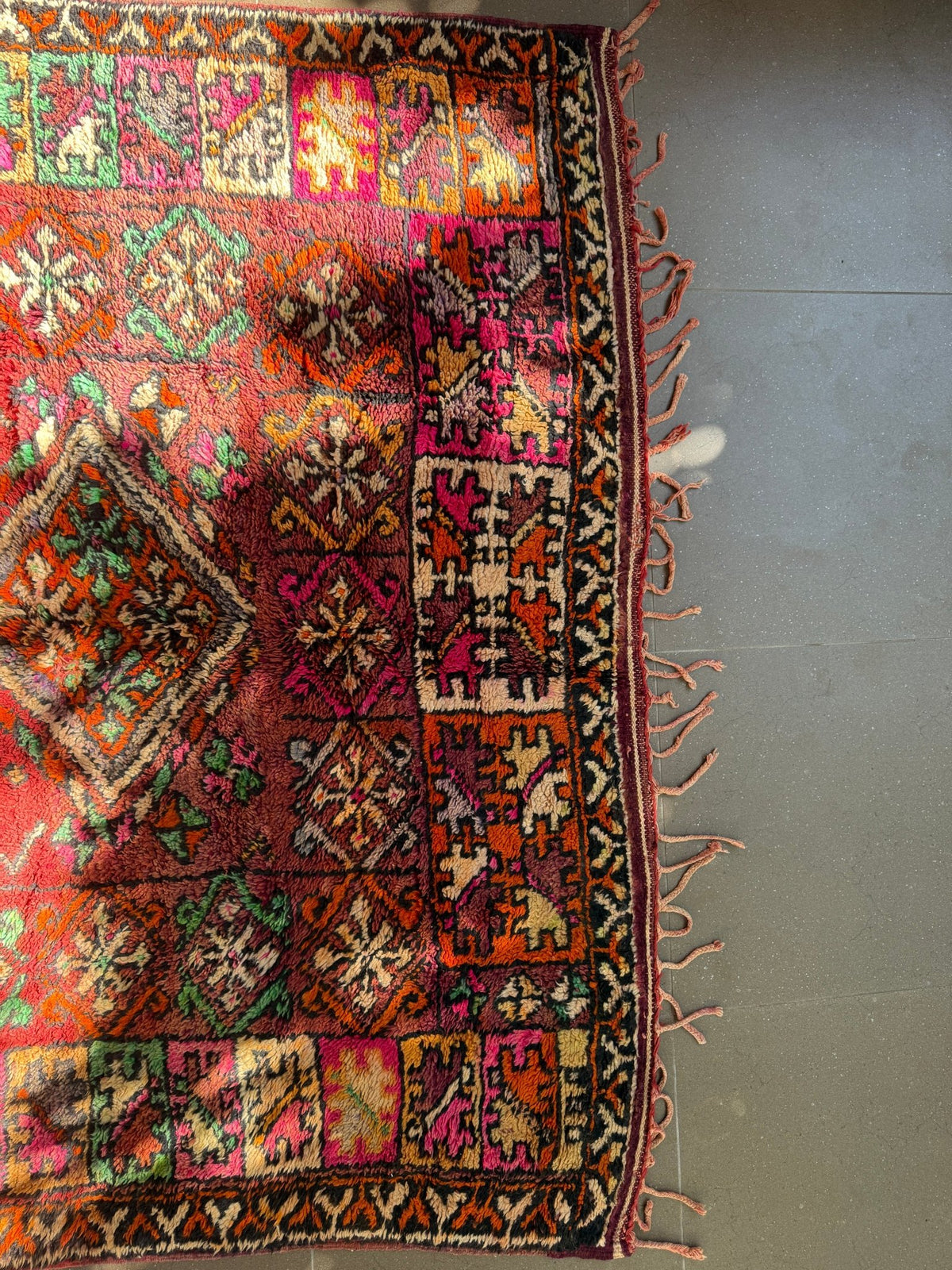 Vintage Moroccan Rug - 335cm x 195cm - Rohi Threads