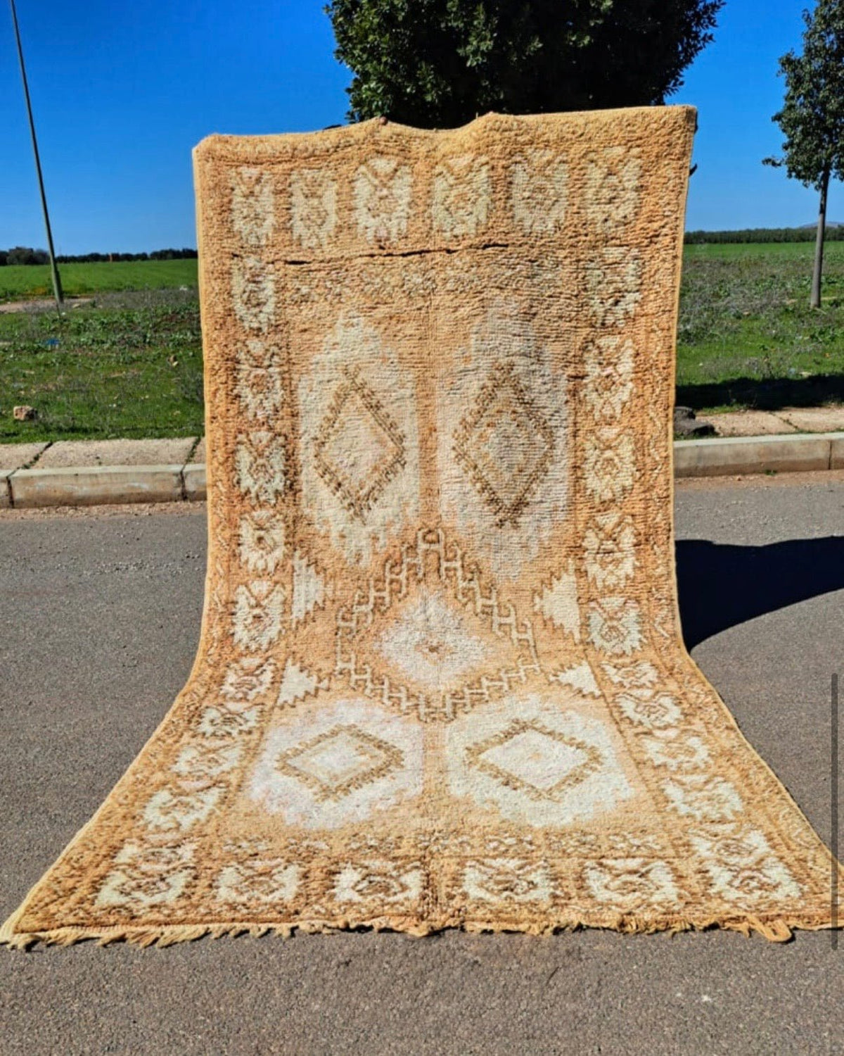 Vintage Moroccan Rug - 350cm x 162cm PRE ORDER - Rohi Threads