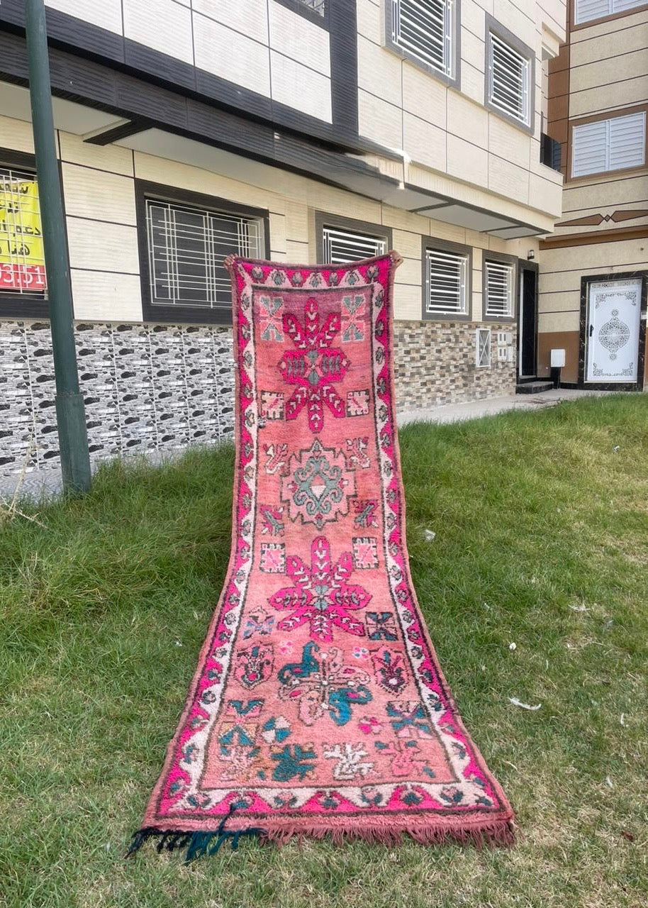 Vintage Moroccan Hallway Runner - 324cm x 127cm PRE ORDER