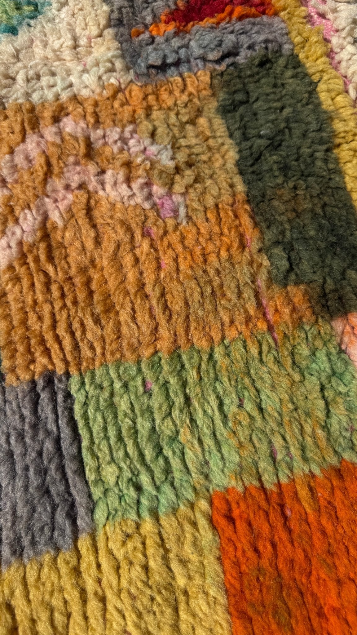 Boujaad Moroccan Runner - Multicoloured - 302cm x 84cm - Rohi Threads