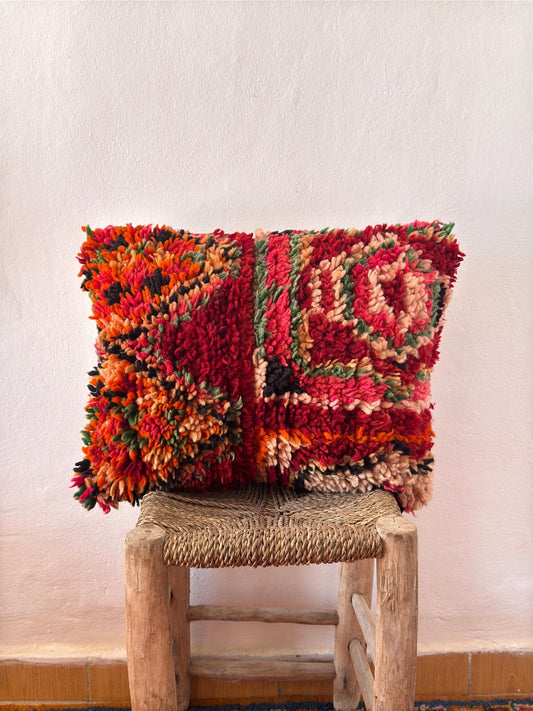 Boujaad Rug Cushion Cover - Rohi Threads
