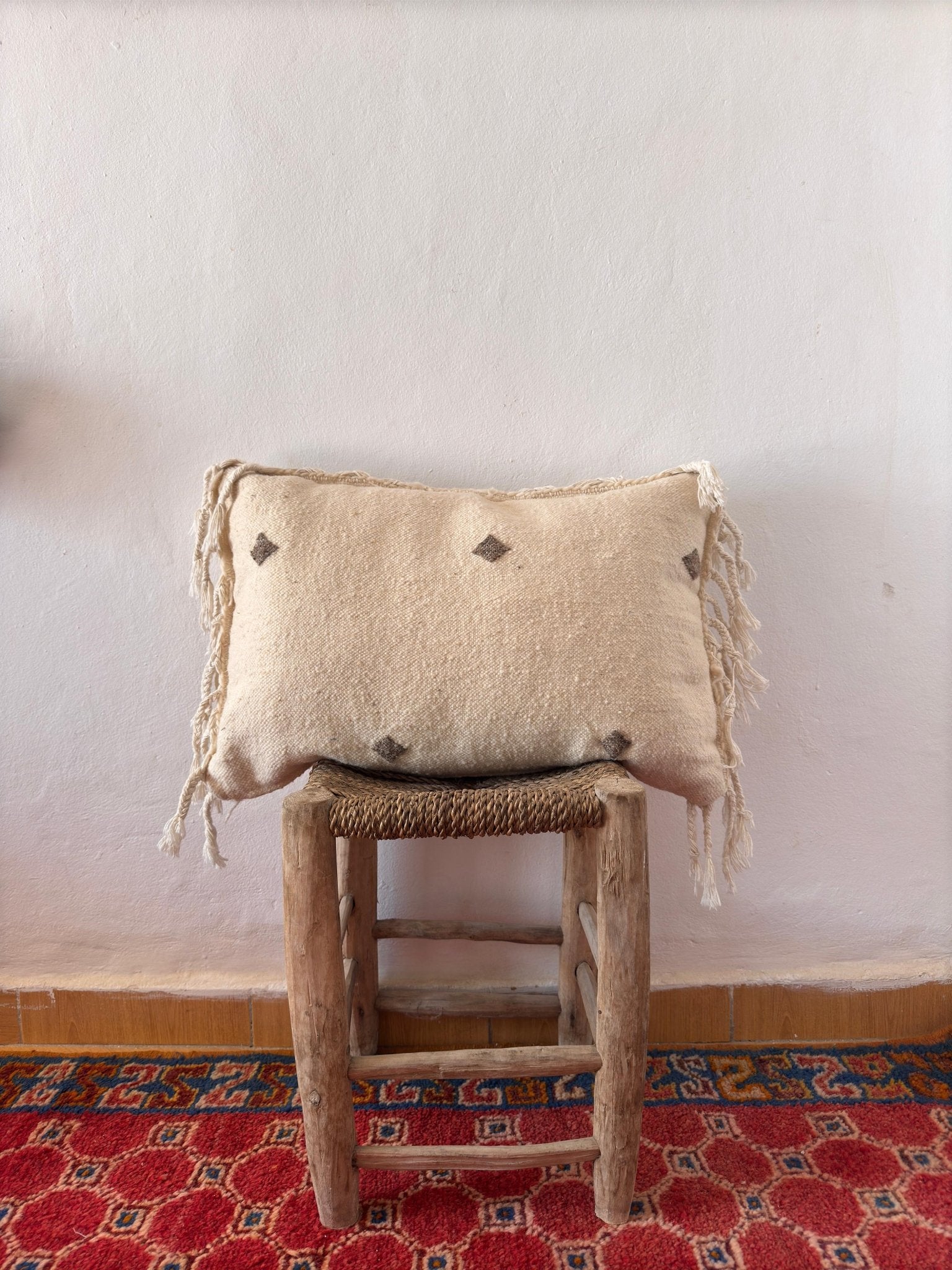 Boujaad Rug Cushion Cover - Rohi Threads