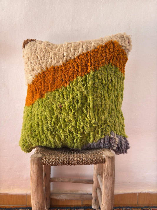Boujaad Rug Cushion Cover - Rohi Threads