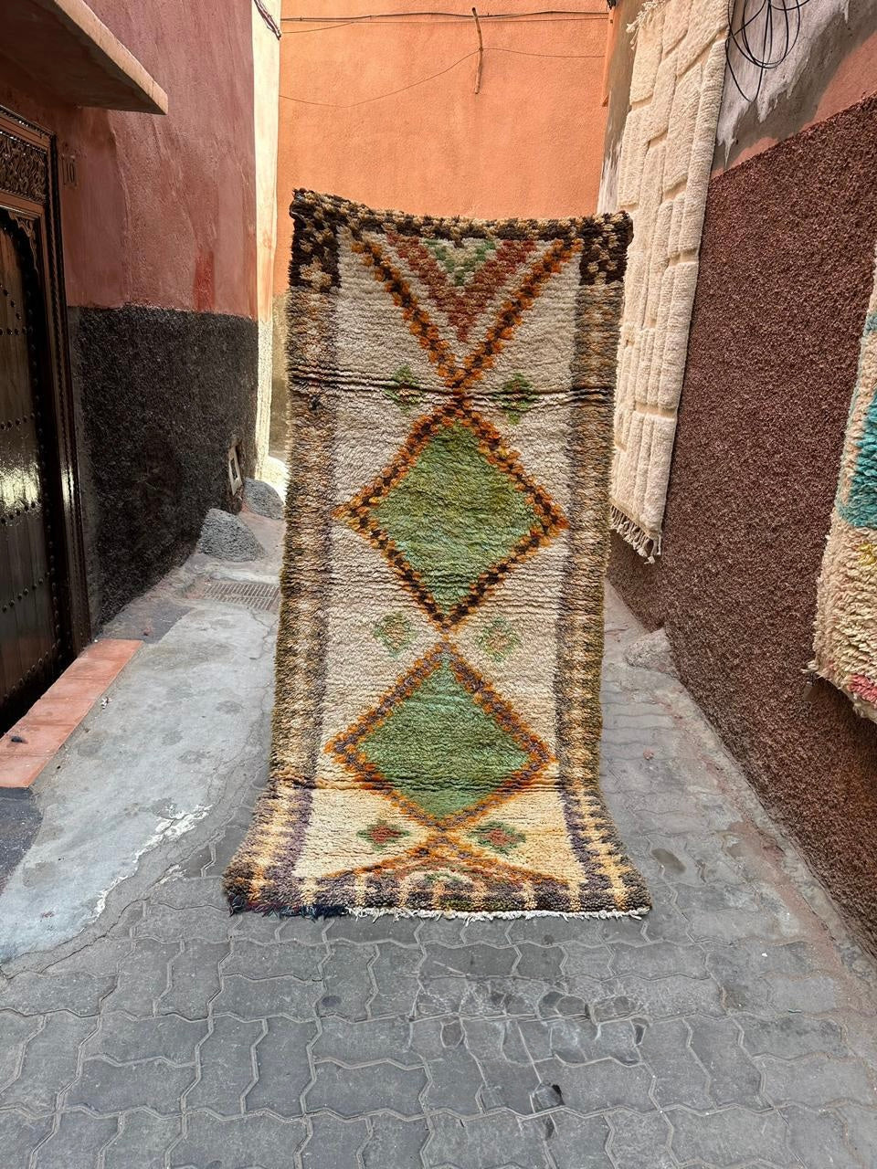 Vintage Morocan Runner - 236cm x 103cm PRE ORDER