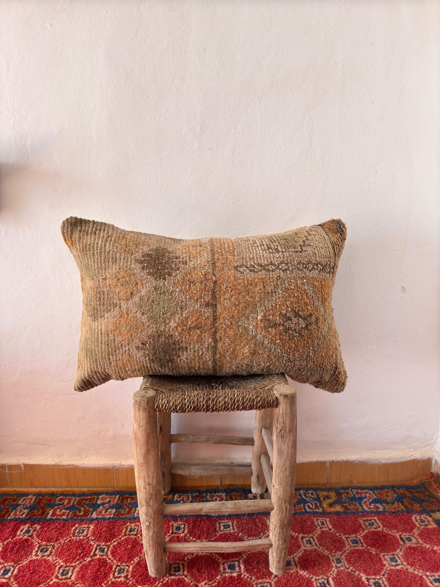 Large Boujaad Rug Cushion Cover - Rohi Threads