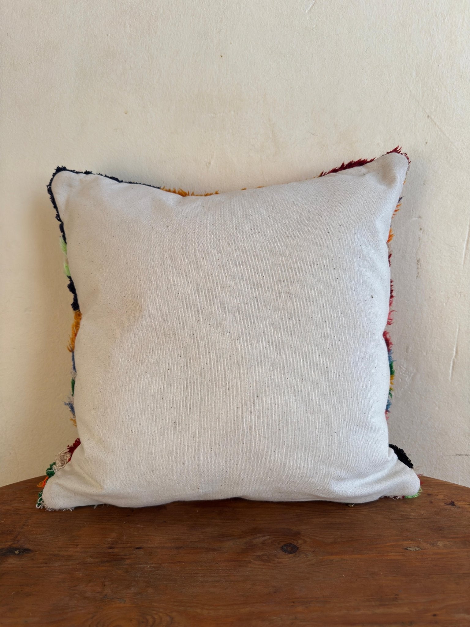 Small Boujaad Cushion Cover - Multicoloured - Rohi Threads