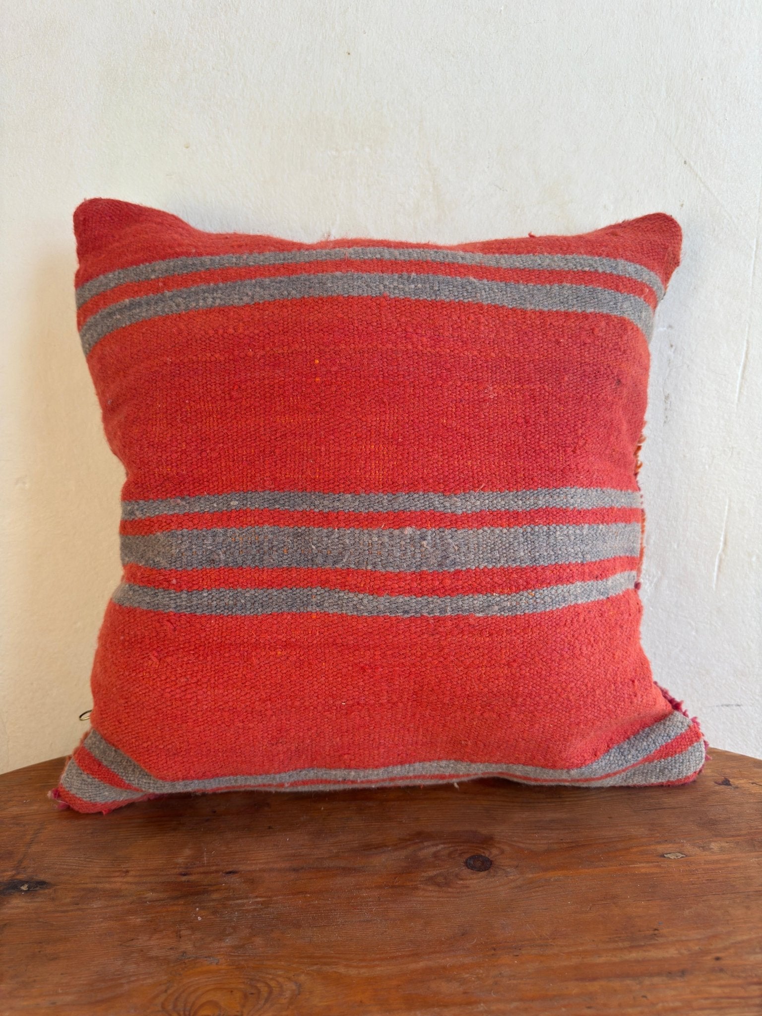 Small Boujaad Cushion Cover - Orang/Purple - Rohi Threads