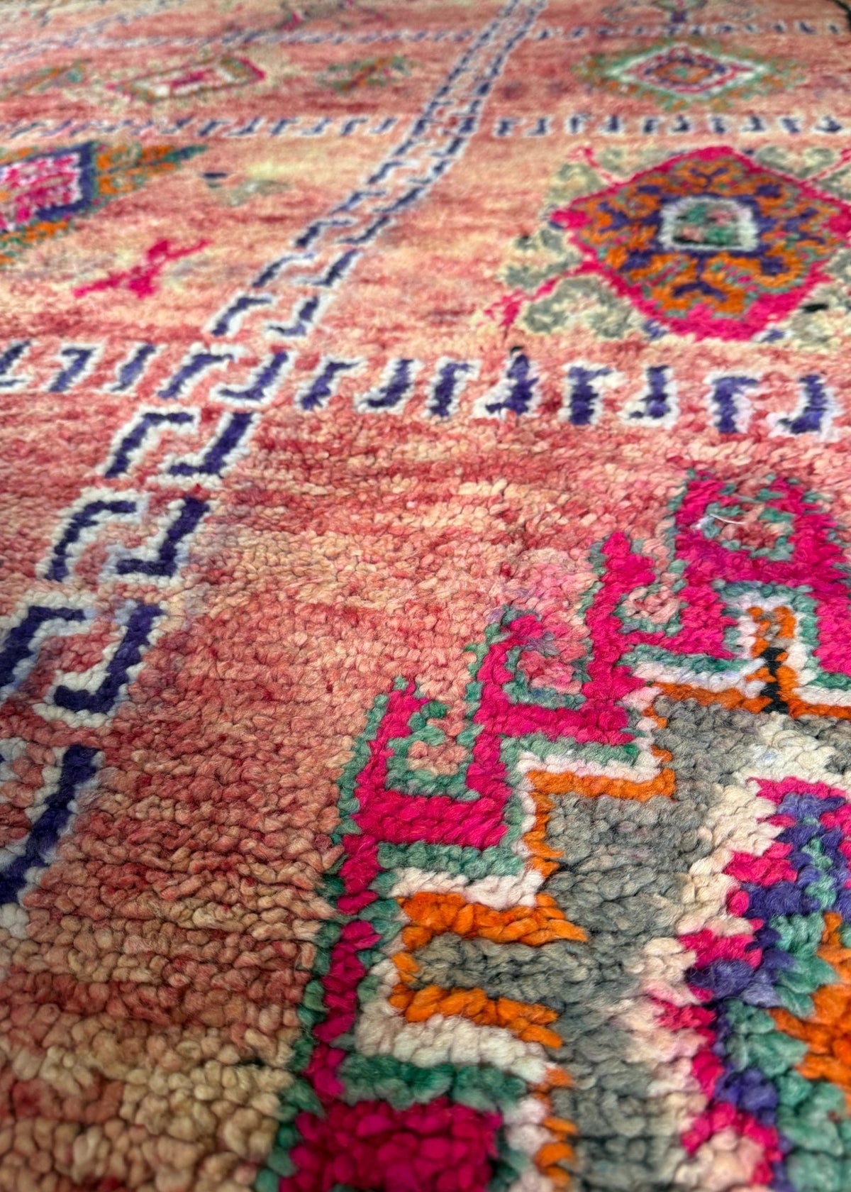 Vintage Morocan Rug - 340cm x 200cm - Rohi Threads