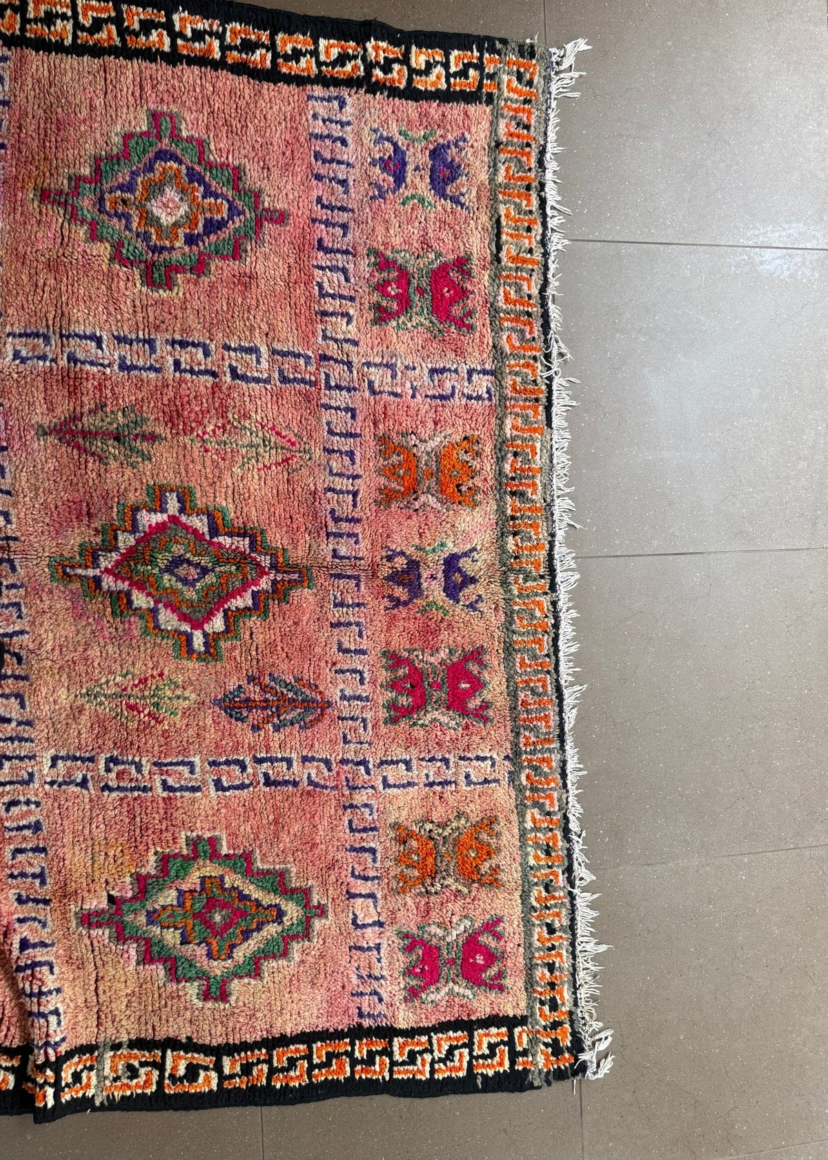 Vintage Morocan Rug - 340cm x 200cm - Rohi Threads