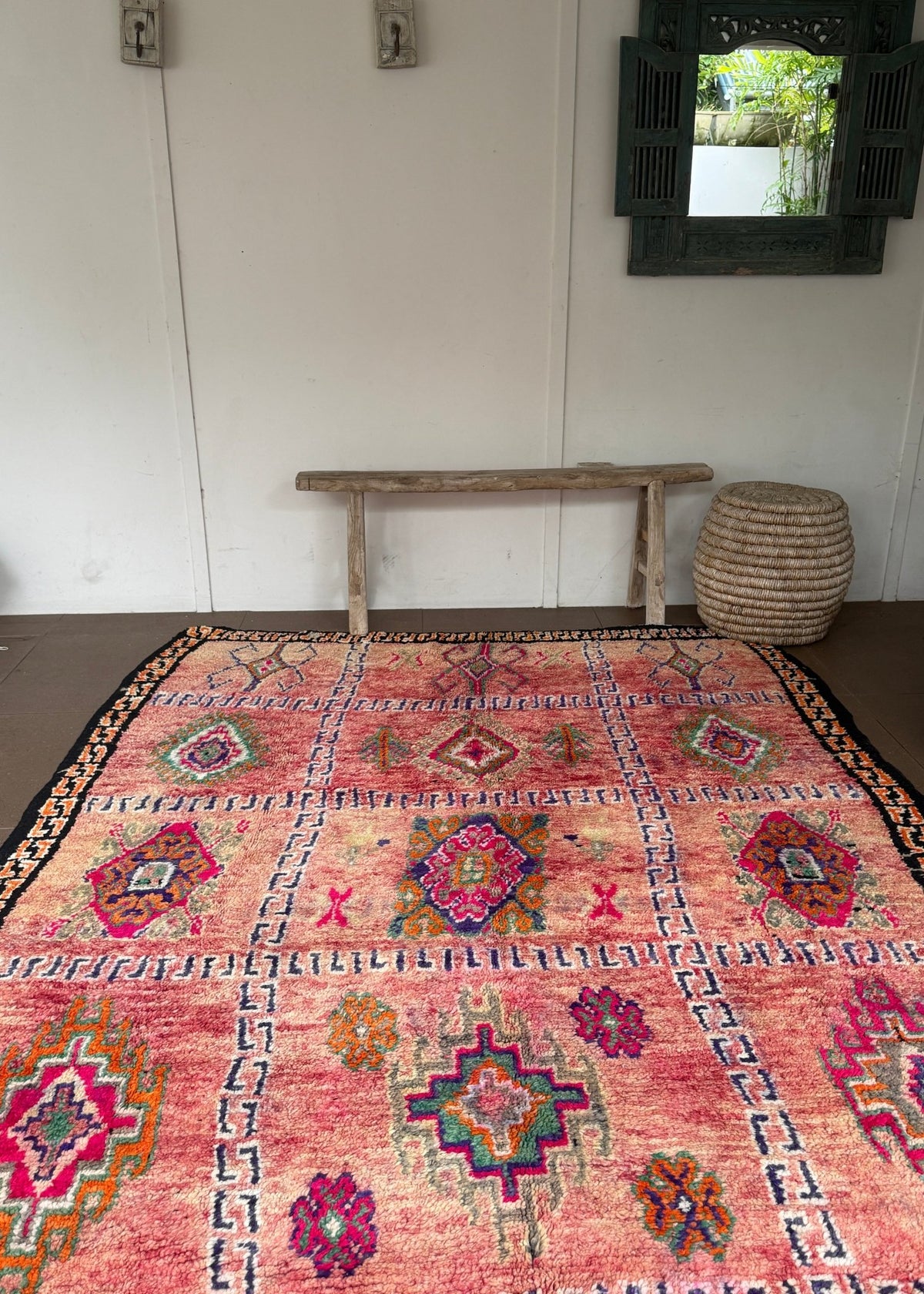 Vintage Morocan Rug - 340cm x 200cm - Rohi Threads
