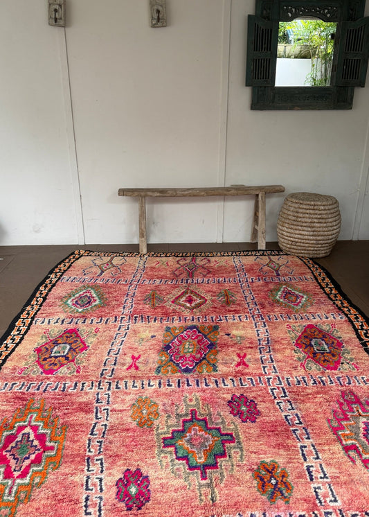 Vintage Morocan Rug - 340cm x 200cm - Rohi Threads