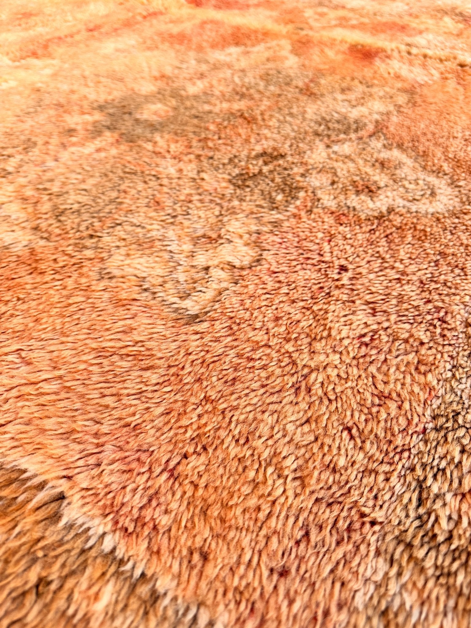 Vintage Moroccan Beni Mrit Rug - 400cm x 212cm - Rohi Threads