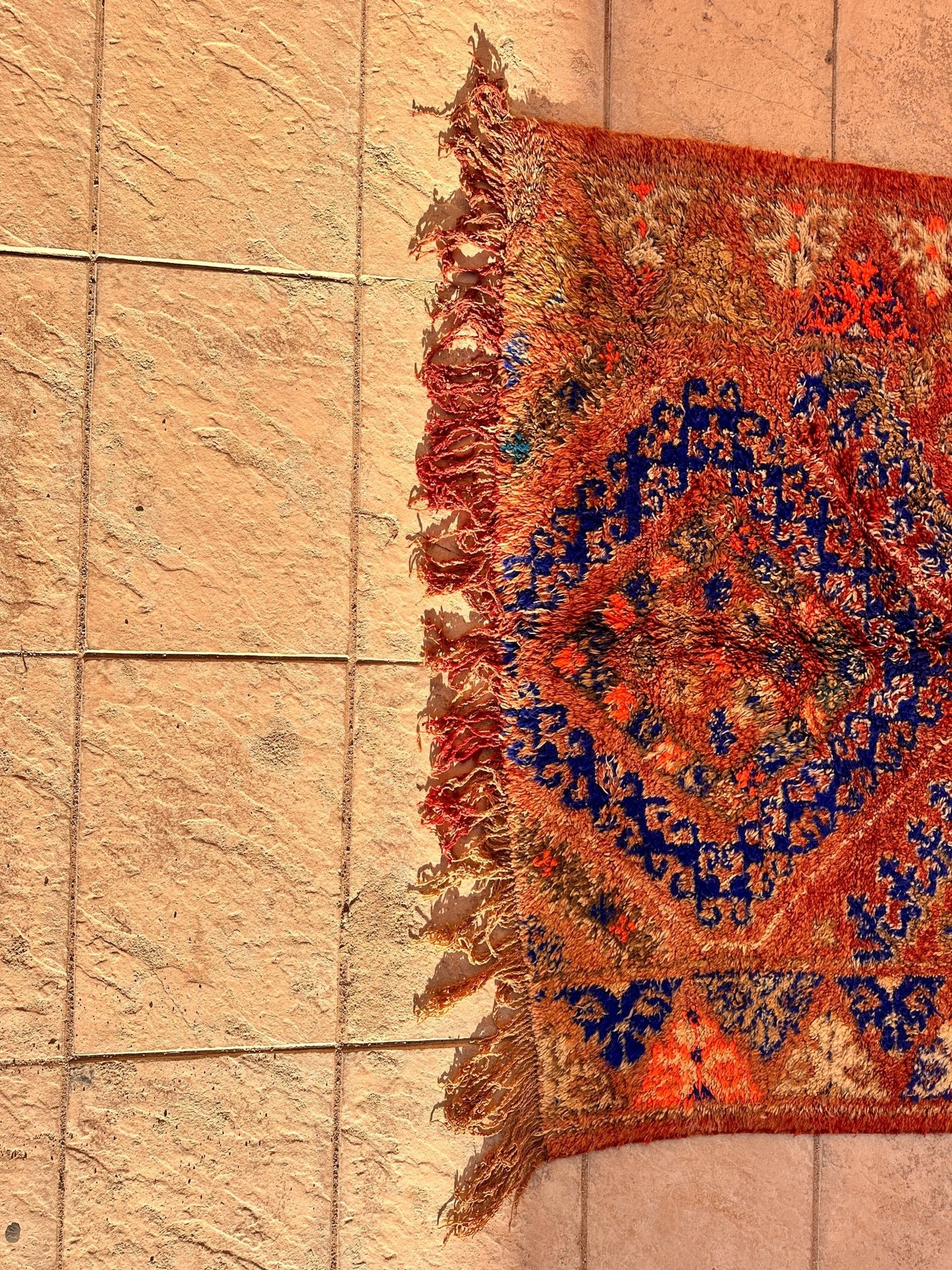 Vintage Moroccan Boujaad Rug - 291cm x 165cm - Rohi Threads