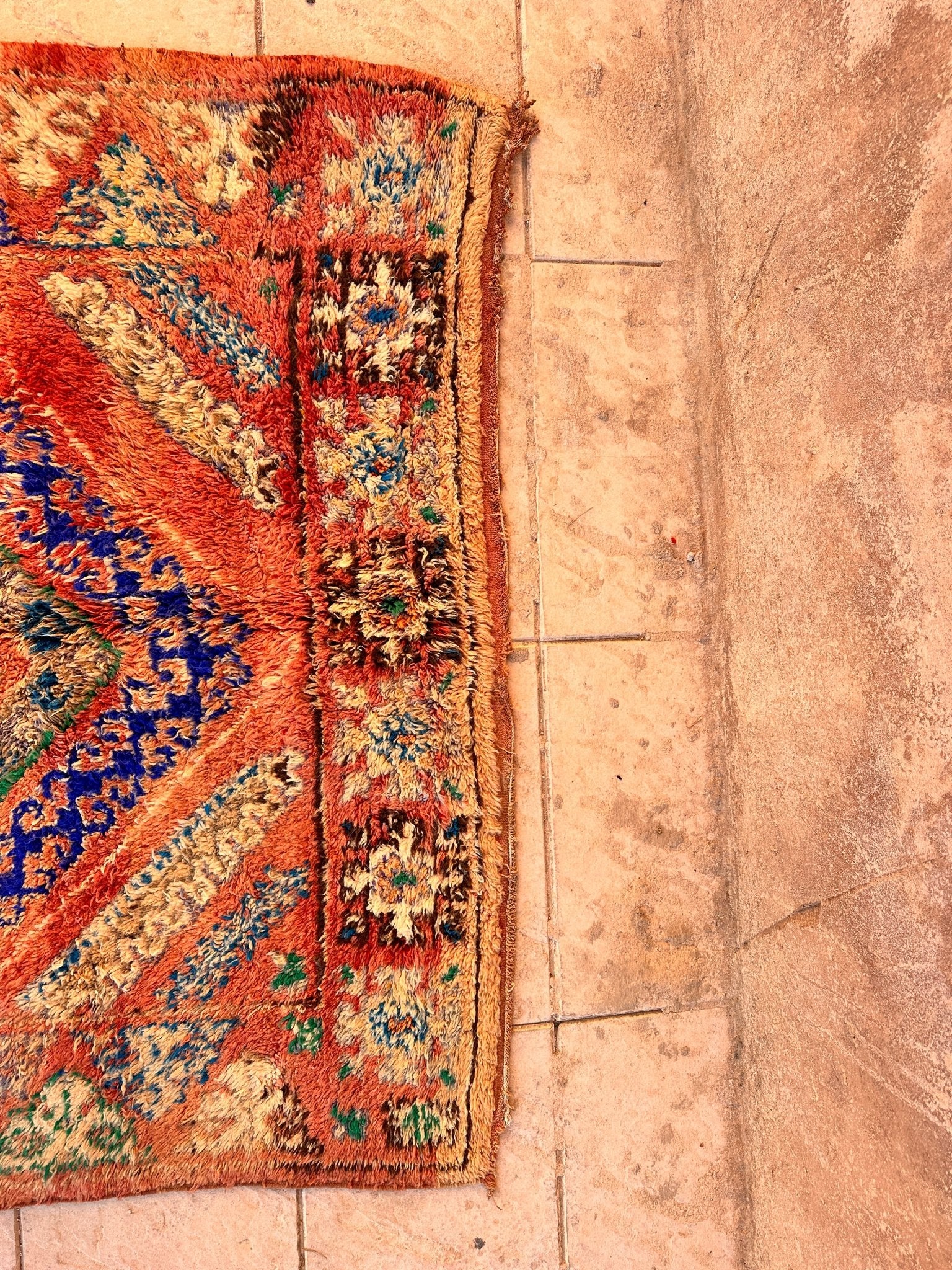 Vintage Moroccan Boujaad Rug - 291cm x 165cm - Rohi Threads