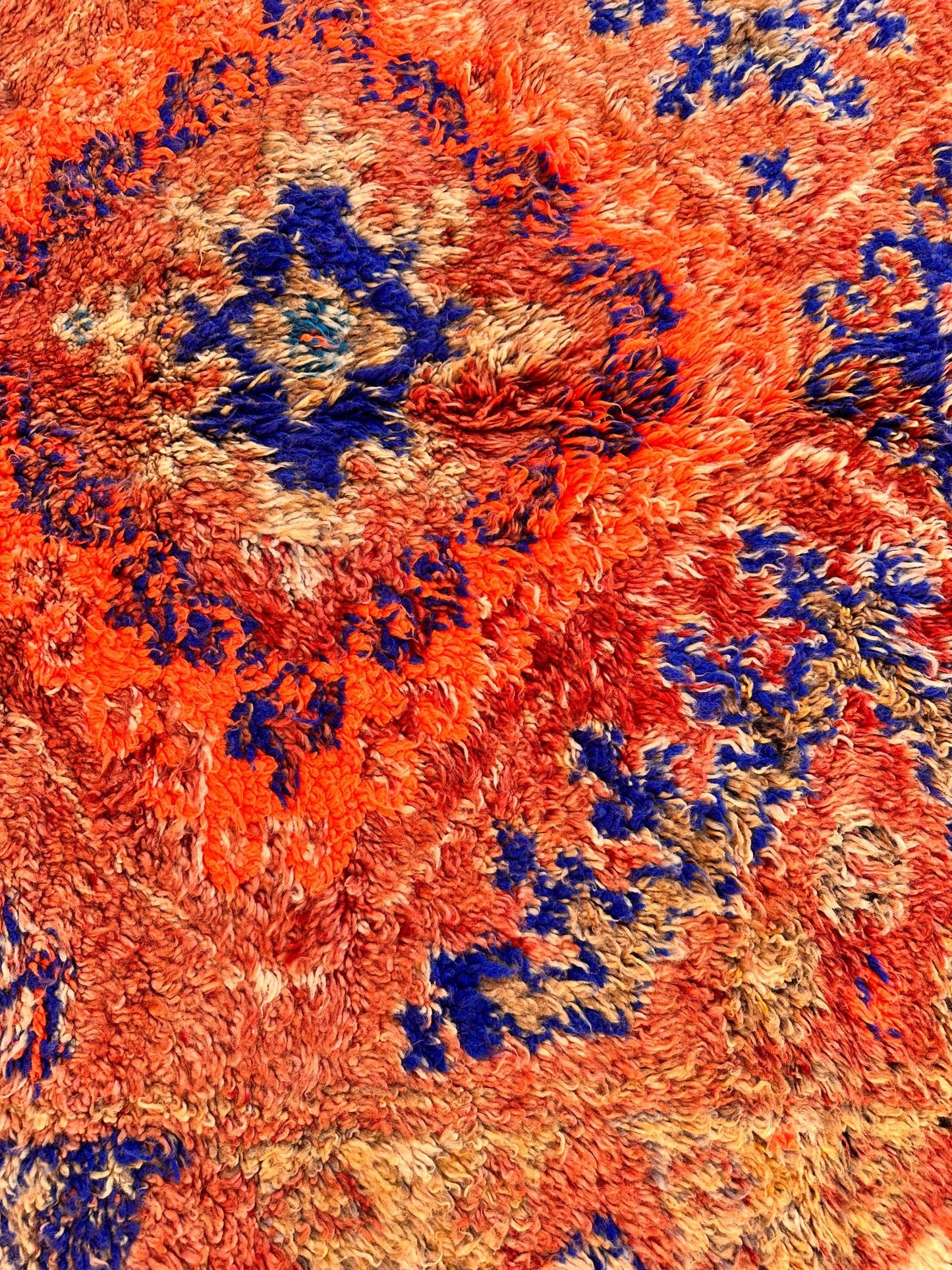 Vintage Moroccan Boujaad Rug - 291cm x 165cm - Rohi Threads