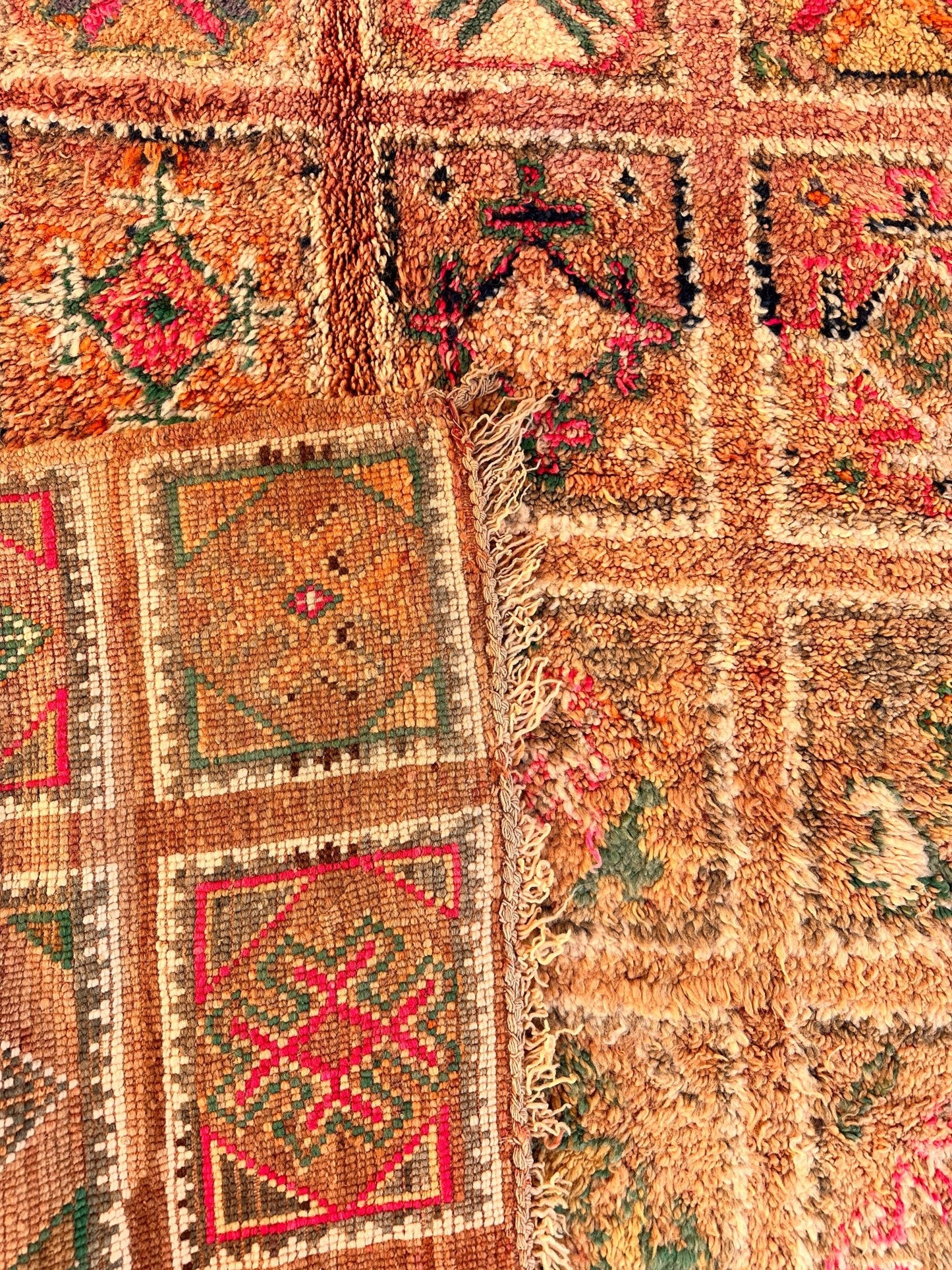 Vintage Moroccan Boujaad Rug - 292cm x 170cm - Rohi Threads