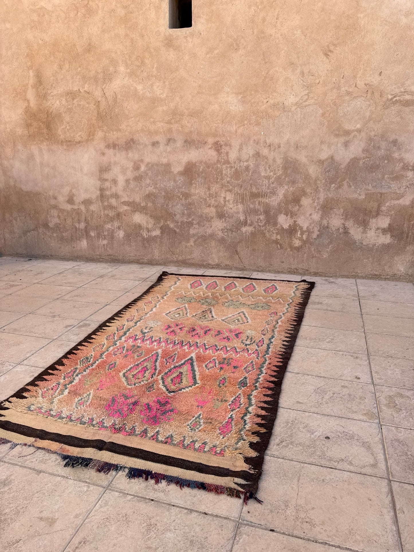 Vintage Moroccan Boujaad Rug - 300cm x 167cm - Rohi Threads