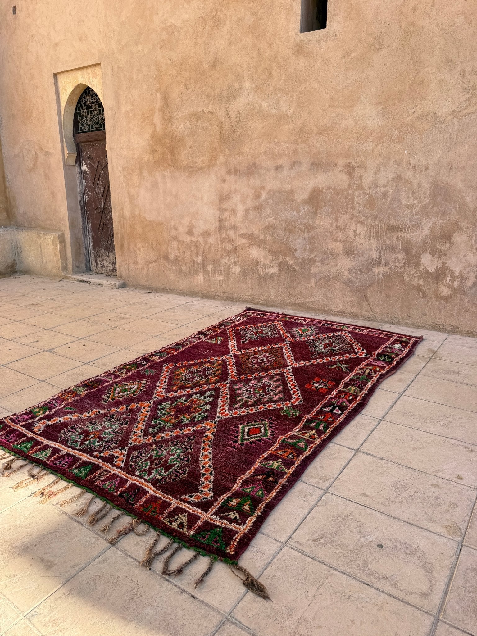 Vintage Moroccan Boujaad Rug - 315cm x 193cm - Rohi Threads