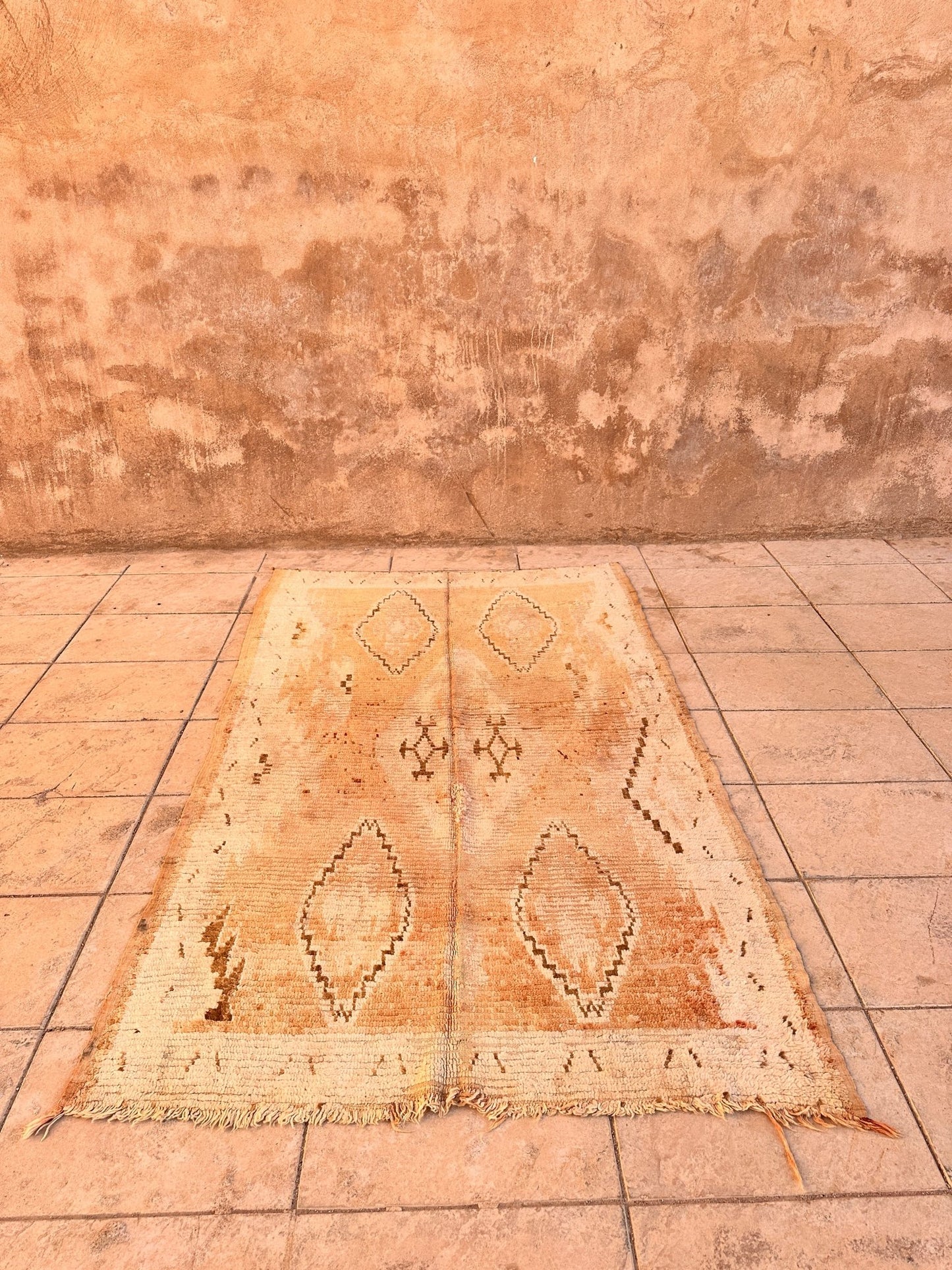 Vintage Moroccan Boujaad Rug - 355cm x 180cm - Rohi Threads