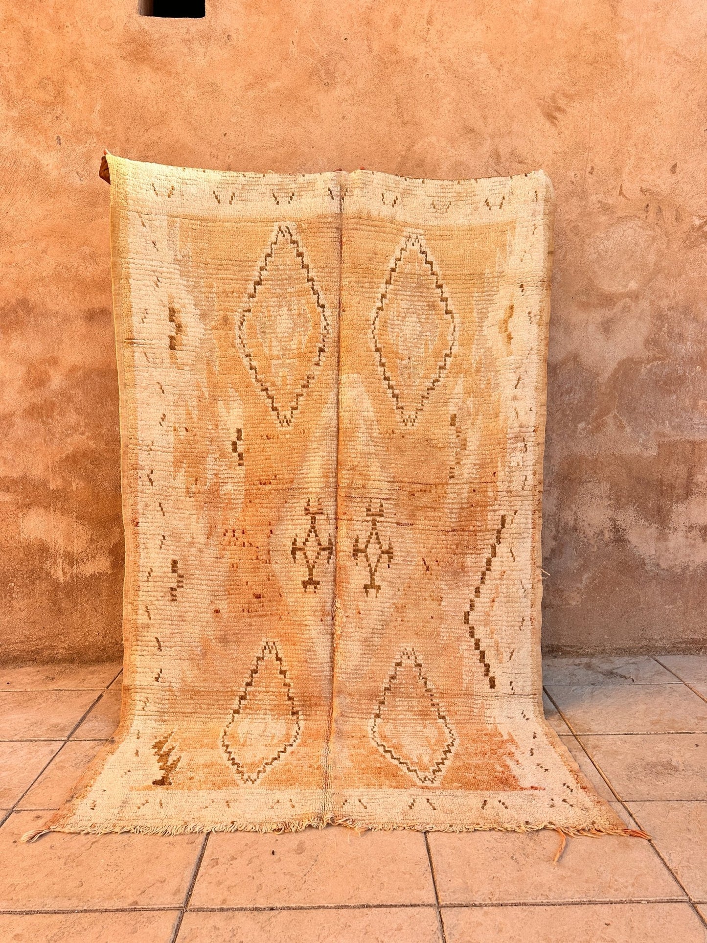 Vintage Moroccan Boujaad Rug - 355cm x 180cm - Rohi Threads