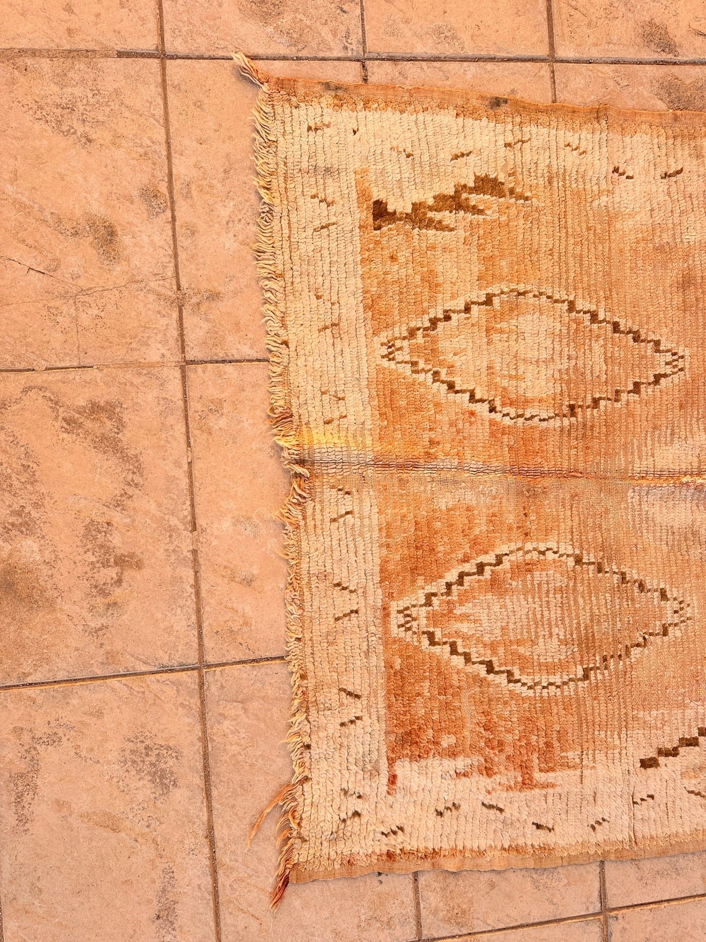 Vintage Moroccan Boujaad Rug - 355cm x 180cm - Rohi Threads