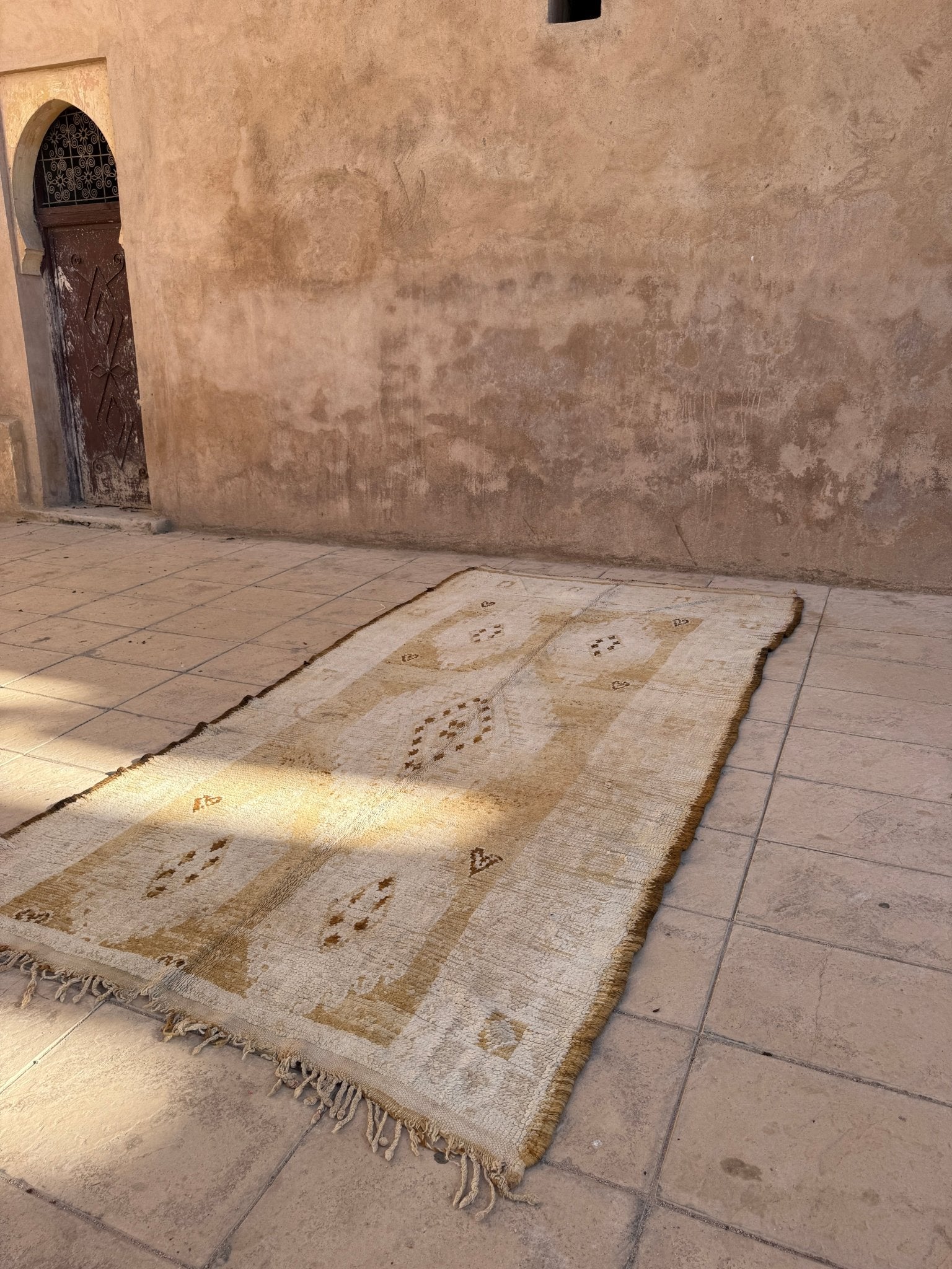 Vintage Moroccan Boujaad Rug - 366cm x 187cm - Rohi Threads