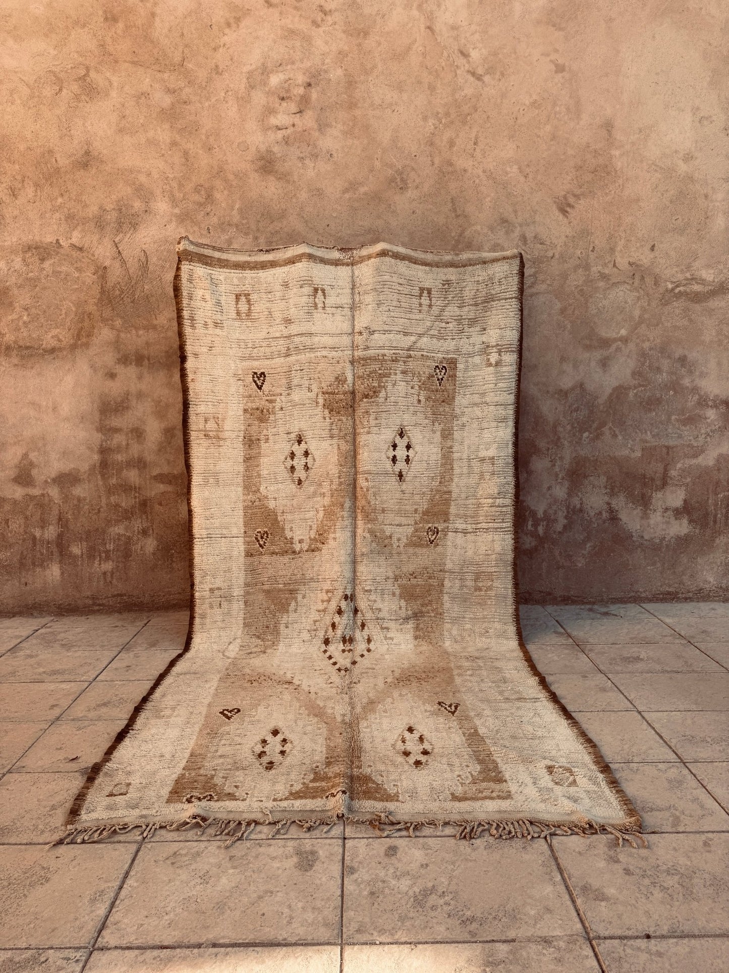 Vintage Moroccan Boujaad Rug - 366cm x 187cm - Rohi Threads