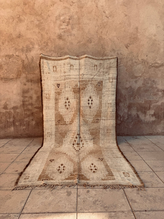 Vintage Moroccan Boujaad Rug - 366cm x 187cm - Rohi Threads