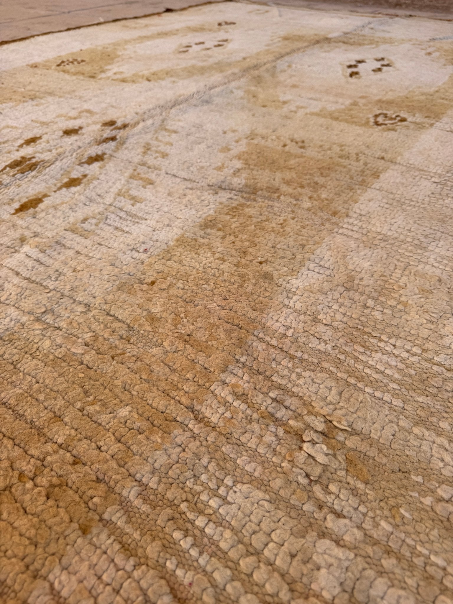 Vintage Moroccan Boujaad Rug - 366cm x 187cm - Rohi Threads