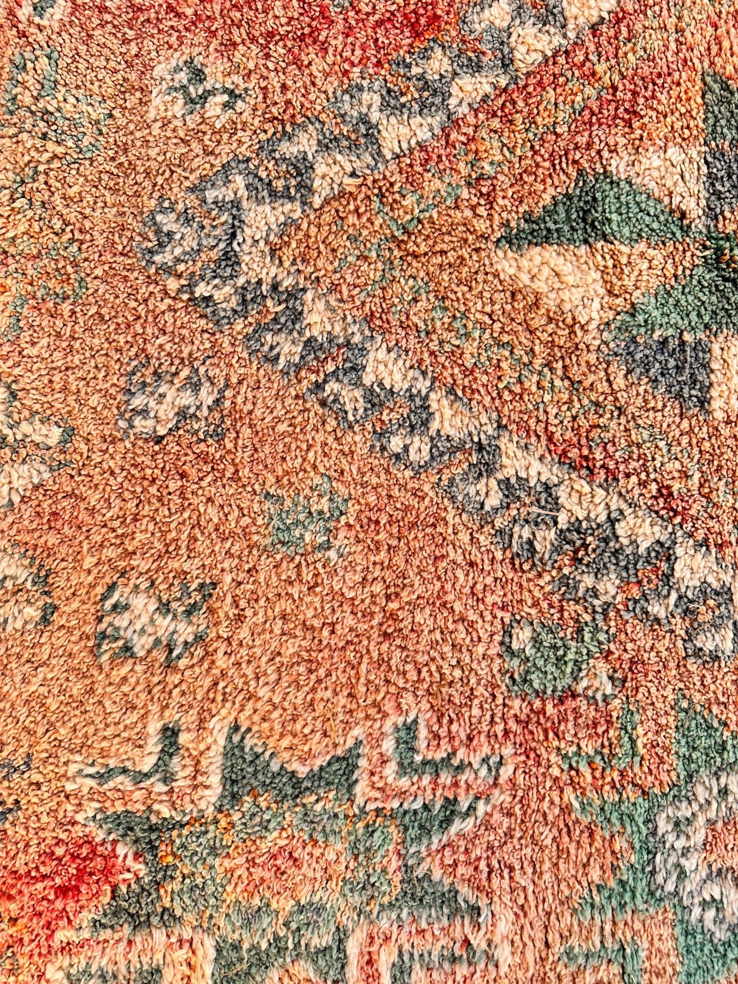 Vintage Moroccan Grwanya Rug - 330cm x 164cm - Rohi Threads