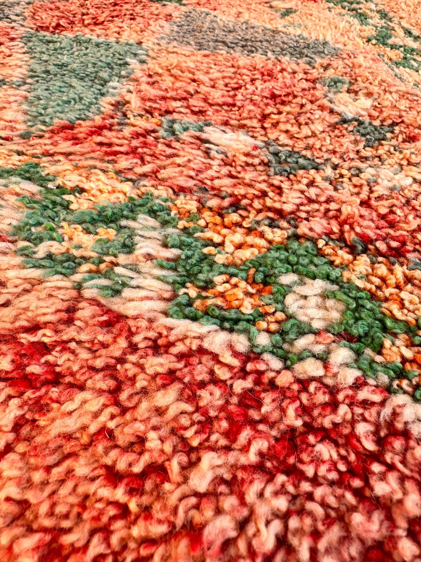 Vintage Moroccan Grwanya Rug - 330cm x 164cm - Rohi Threads