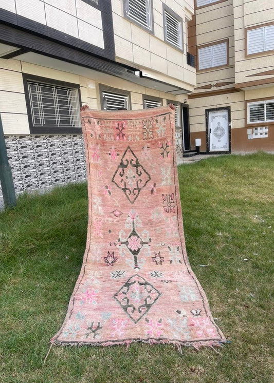 Vintage Moroccan Hallway Runner - 290cm x 110cm PRE ORDER - Rohi Threads