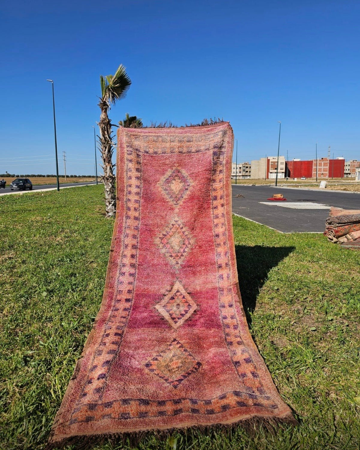 Vintage Moroccan Hallway Runner - 324cm x 127cm PRE ORDER - Rohi Threads