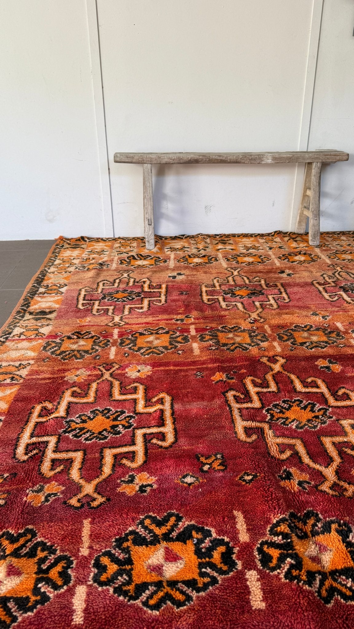 Vintage Moroccan Rug - Rohi Threads