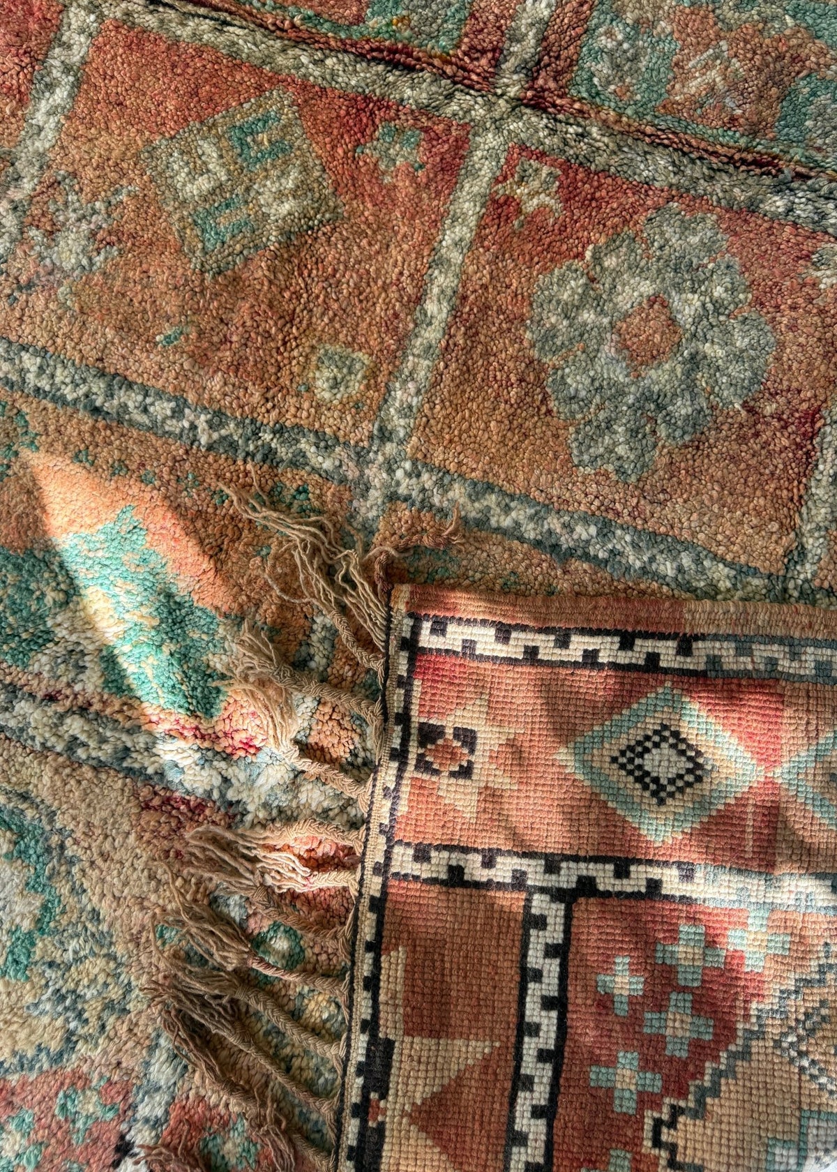 Vintage Moroccan Rug - 260 x 210cm - Rohi Threads
