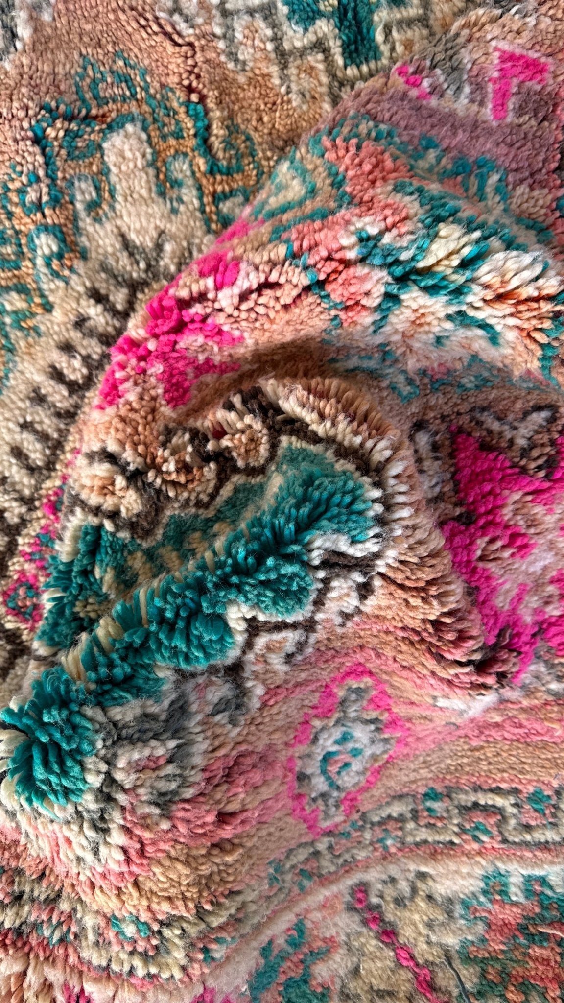 Vintage Moroccan Rug - 260 x 210cm - Rohi Threads