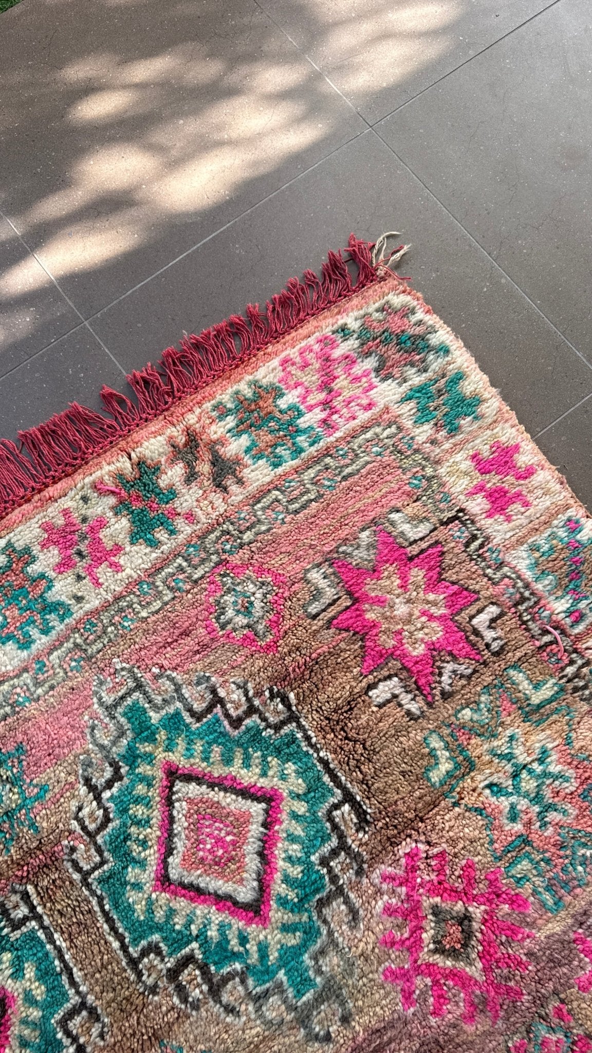 Vintage Moroccan Rug - 260 x 210cm - Rohi Threads