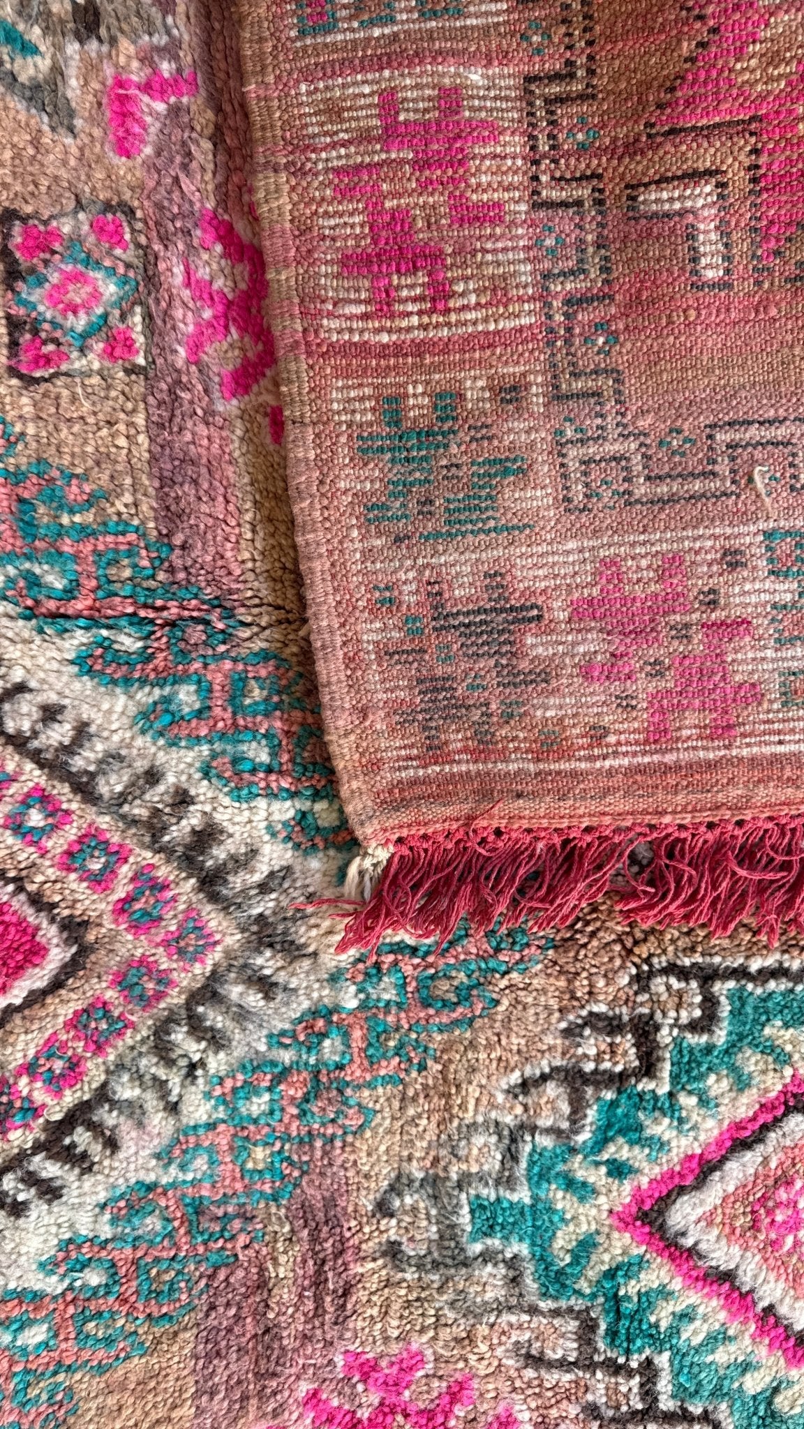 Vintage Moroccan Rug - 260 x 210cm - Rohi Threads
