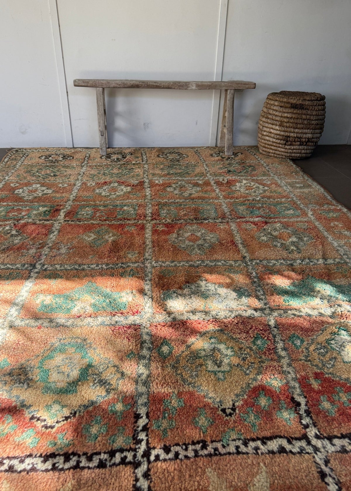 Vintage Moroccan Rug - 260 x 210cm - Rohi Threads