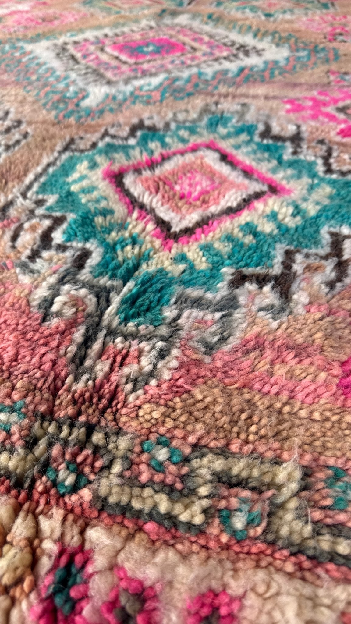 Vintage Moroccan Rug - 260 x 210cm - Rohi Threads