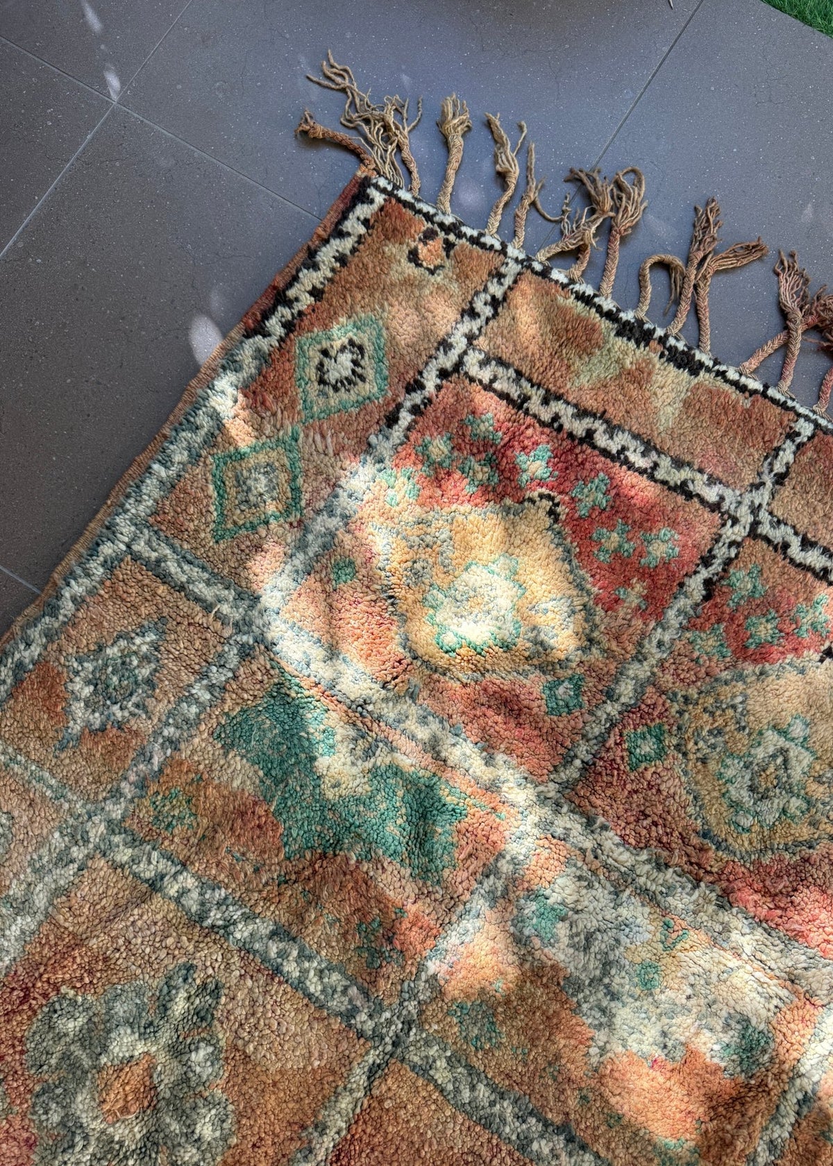 Vintage Moroccan Rug - 260 x 210cm - Rohi Threads