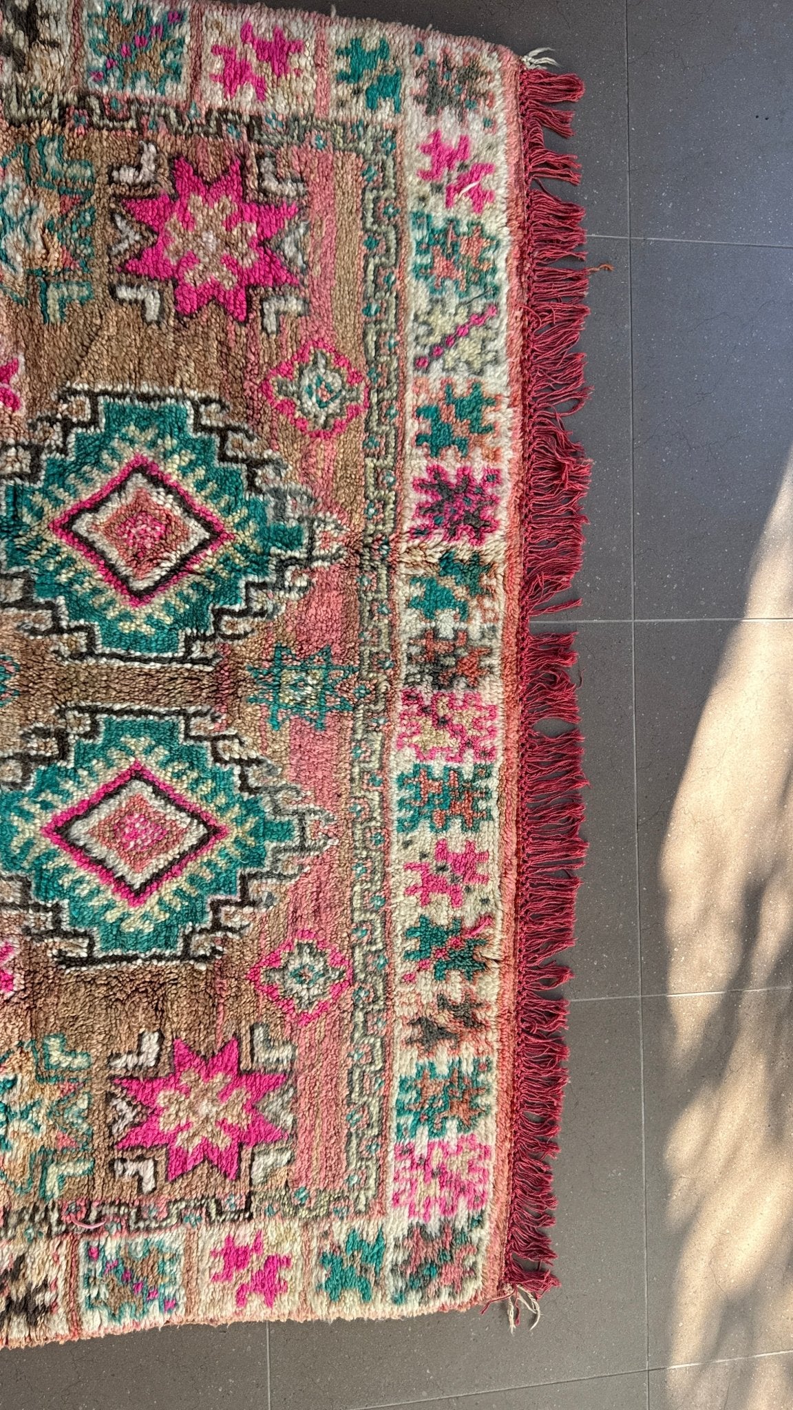 Vintage Moroccan Rug - 260 x 210cm - Rohi Threads