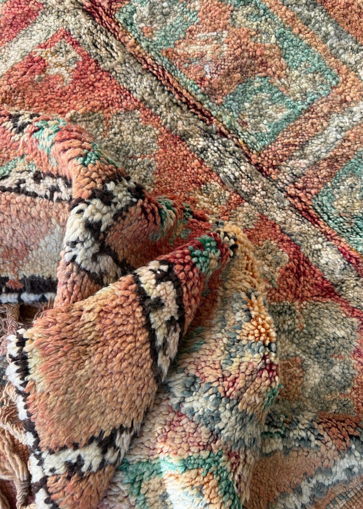 Vintage Moroccan Rug - 260 x 210cm - Rohi Threads