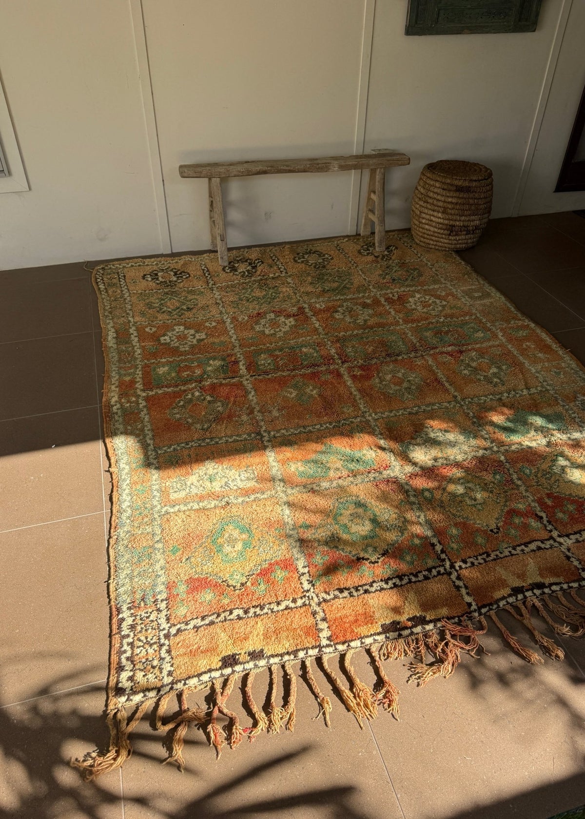 Vintage Moroccan Rug - 260 x 210cm - Rohi Threads