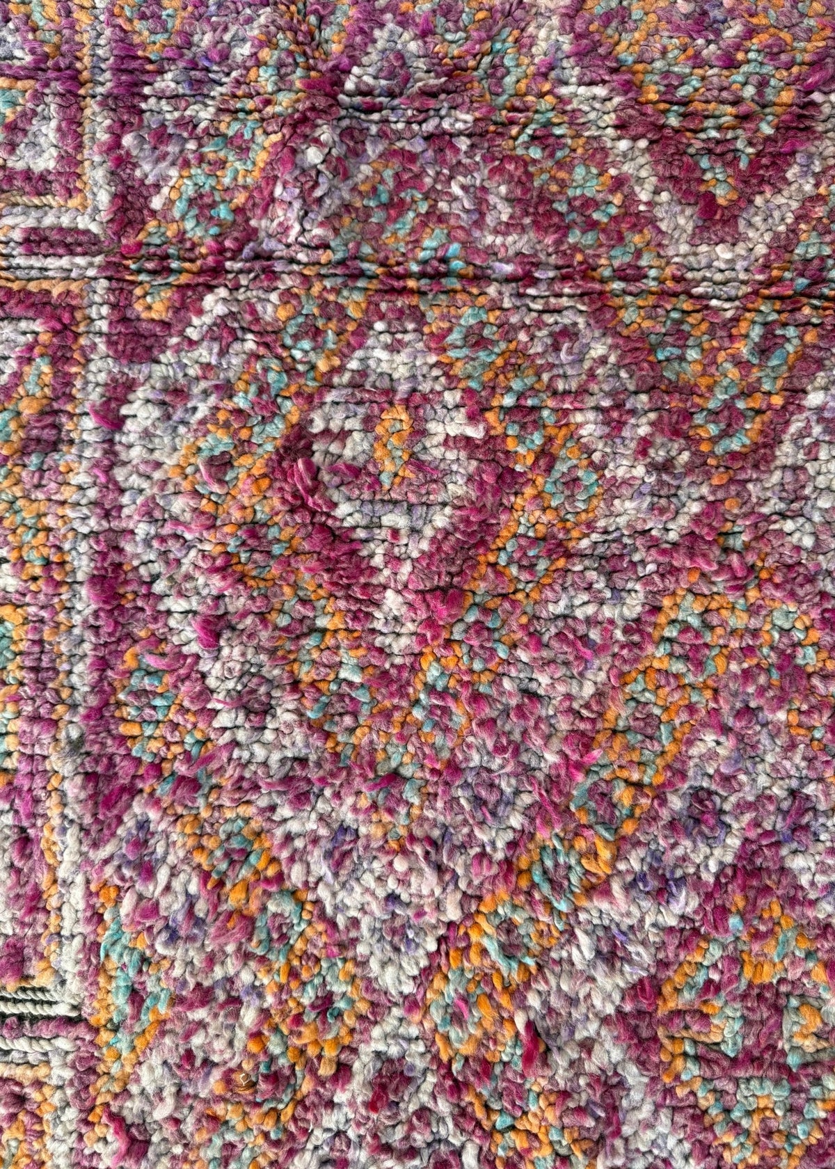 Vintage Moroccan Rug - 287cm x 221cm - Rohi Threads