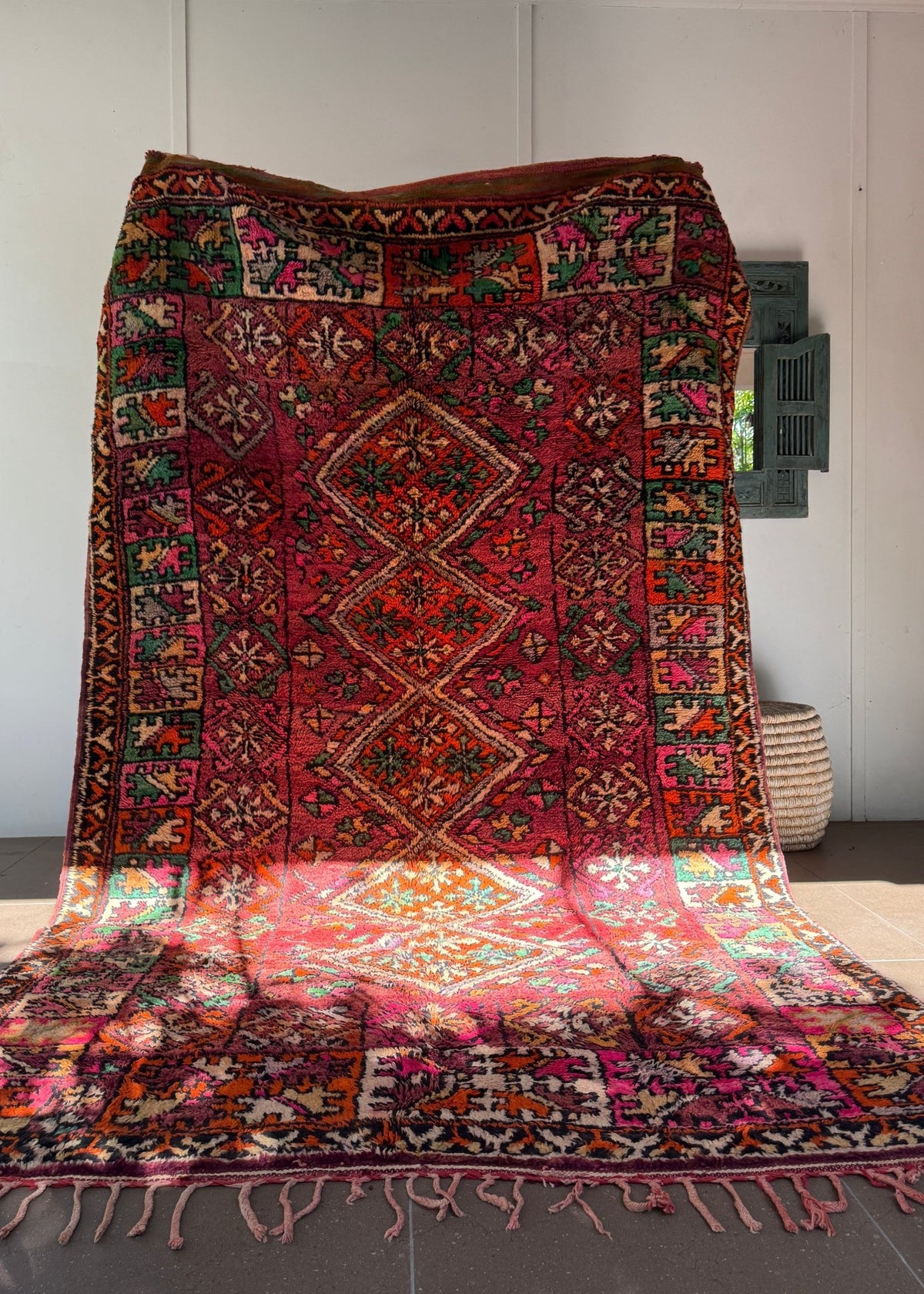 Vintage Moroccan Rug - 335cm x 195cm - Rohi Threads