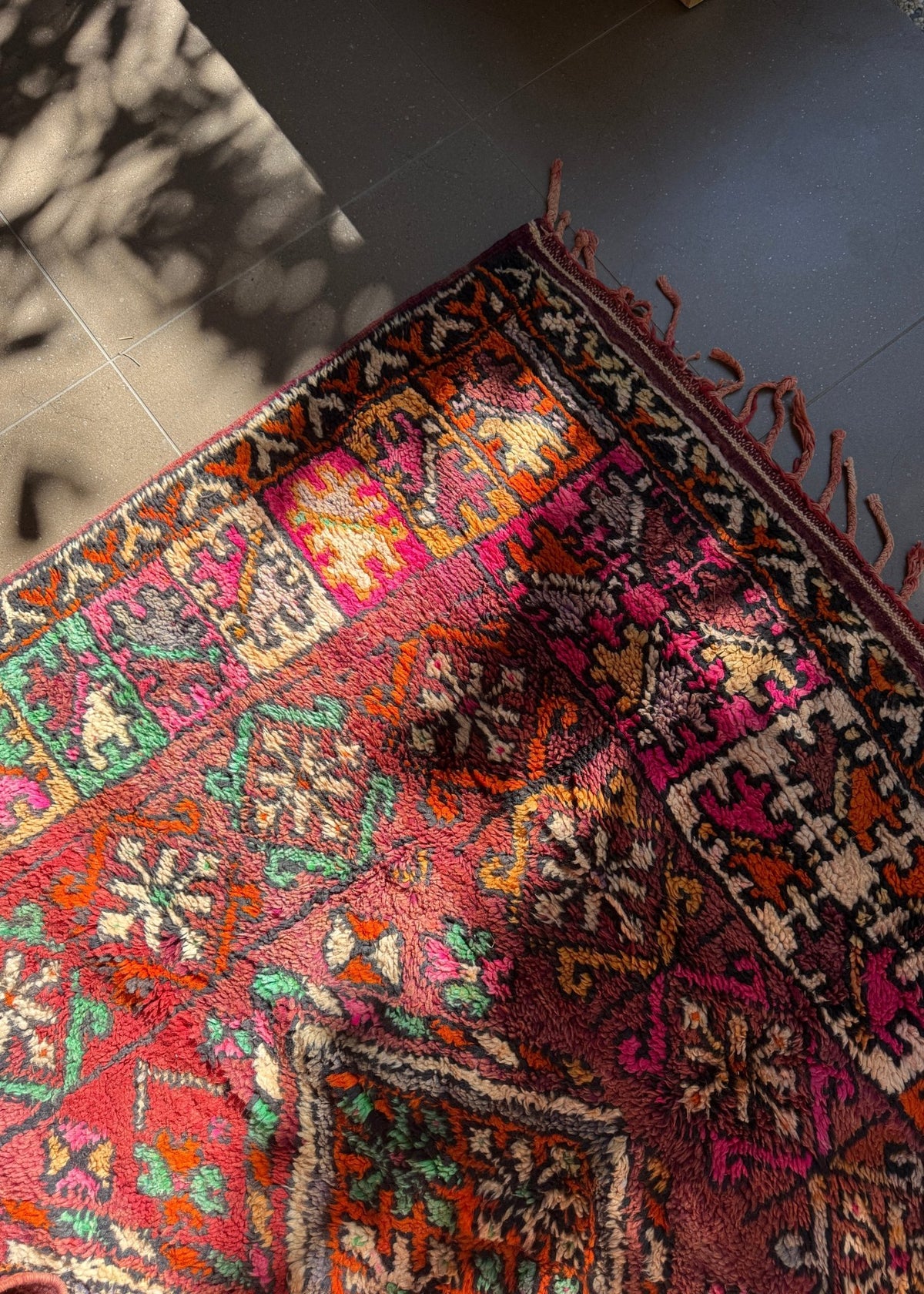 Vintage Moroccan Rug - 335cm x 195cm - Rohi Threads
